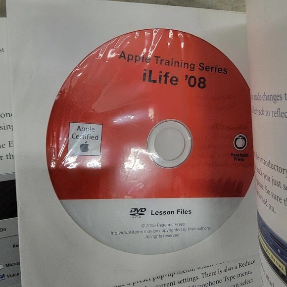 Apple Training Series ILife '08 : IPhoto, iMovie, GarageBand, iWeb, IDVD - Picture 9 of 11